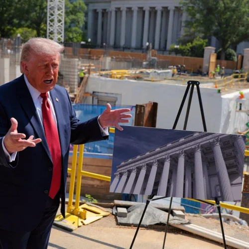 Trump verteidigt Festsaal-Finanzierung nach Milliarden-Streichung im Senat