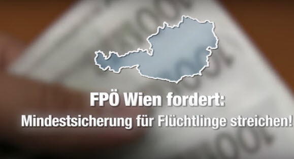 FPÖ Wien fordert: Mindestsicherung für Flüchtinge streichen
