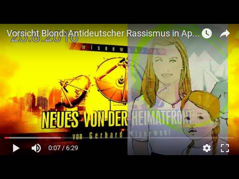 Vorsicht Blond: Antideutscher Rassismus in Apothekenblättchen
