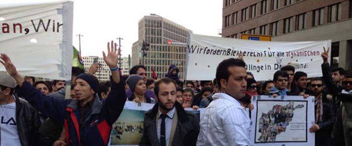 Afghanen protestieren gegen Abschiebungen: „Lieber sterbe ich in Deutschland“