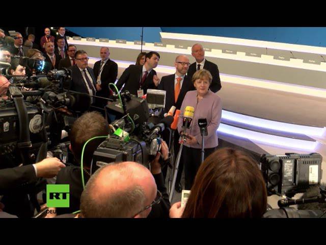 „Wasn das fürn Apparat?“ Merkel entdeckt wieder Neuland – Nach dem Internet nun 360° Kameras