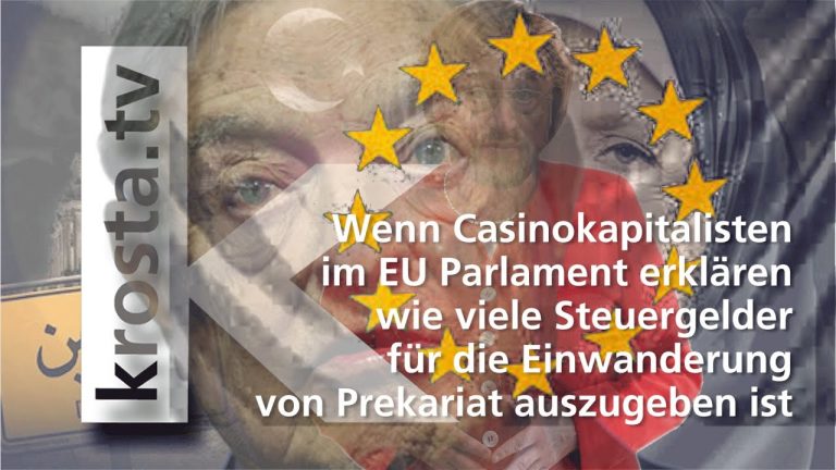Was macht Casinokapitalist George Soros im EU Parlament?! – Lasst euch nicht ver Schulz en