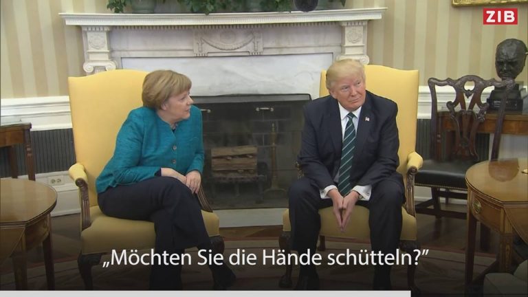 USA: Kein Handshake für Merkel