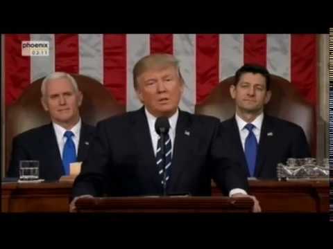 Grandiose Rede von Donald Trump vor dem Kongress