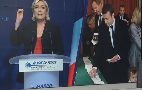 Macron in seinem Heimatort ausgebuht – Le Pen gefeiert