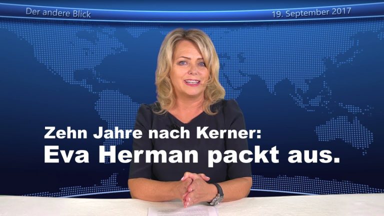 Zehn Jahre nach Kerner: Eva Herman packt aus