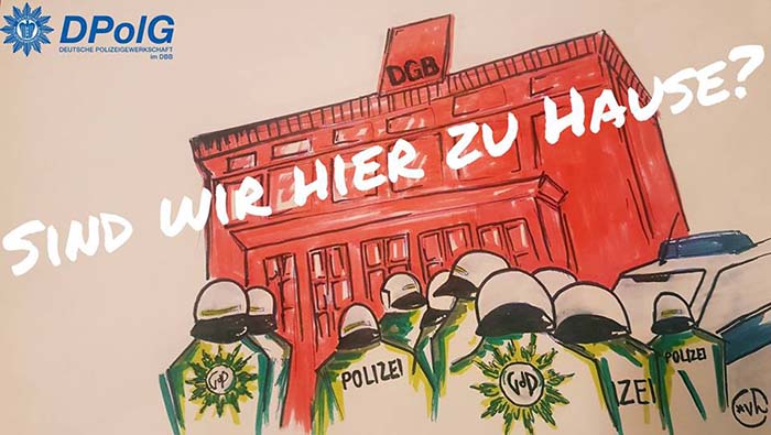 München: „ Antifa rein , Polizei raus!“ – DGB -Haus mögliche Brutstätte von Gewalt gegen den Rechtsstaat