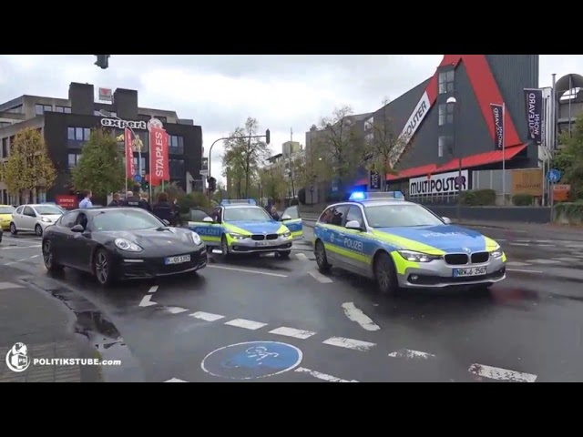 Türkischer Hochzeitskorso in Bonn: Schüsse, Polizeieinsatz, Festnahme eines per Haftbefehl gesuchten Festgastes