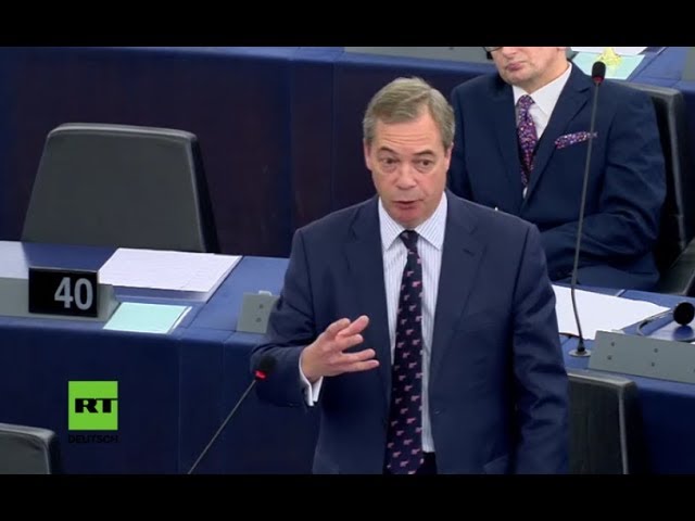 Farage: „Wie viele Abgeordnete hier im EU-Parlament haben Geld von George Soros erhalten?“