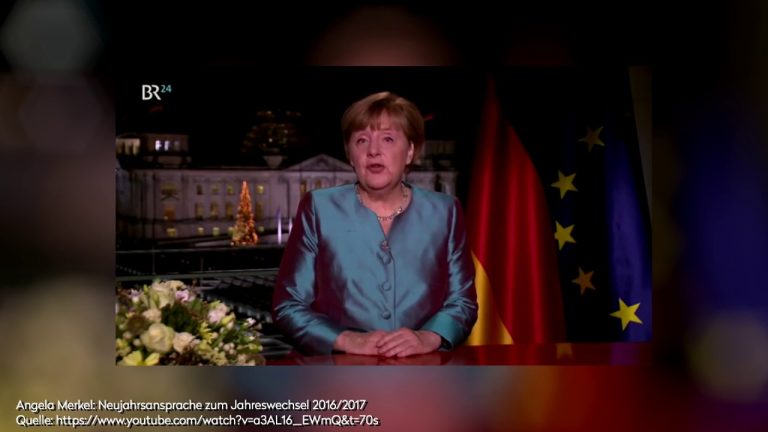 Angela Merkels ungehaltene Neujahrsansprache