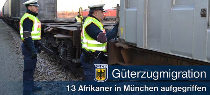 München: 13 Afrikaner am Güterbahnhof Ost aufgegriffen – einer wurde erst abgeschoben