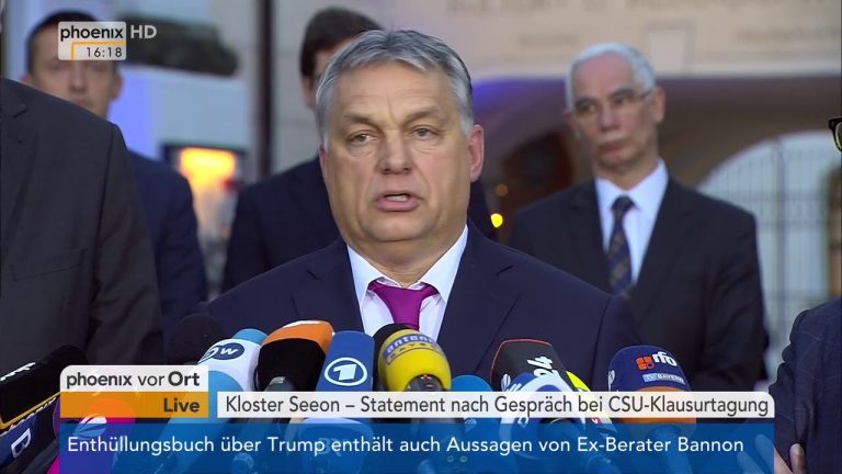 Viktor Orbán bei der CSU:  „Migrationsfrage ist zu einem Demokratie-Problem geworden“