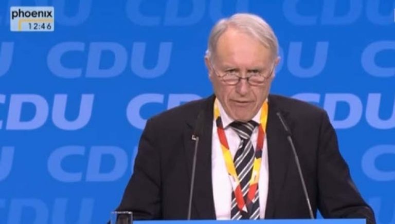 Brandrede von Eugen Abler (CDU) an Merkel: „CDU hat das Profil eines abgefahrenen Reifens“