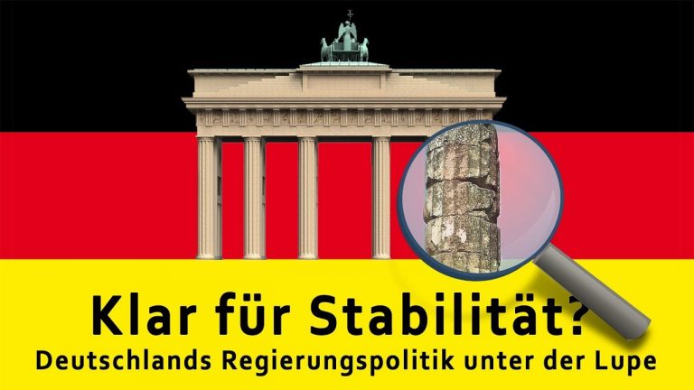 Klar für Stabilität? Merkels Regierungspolitik unter der Lupe