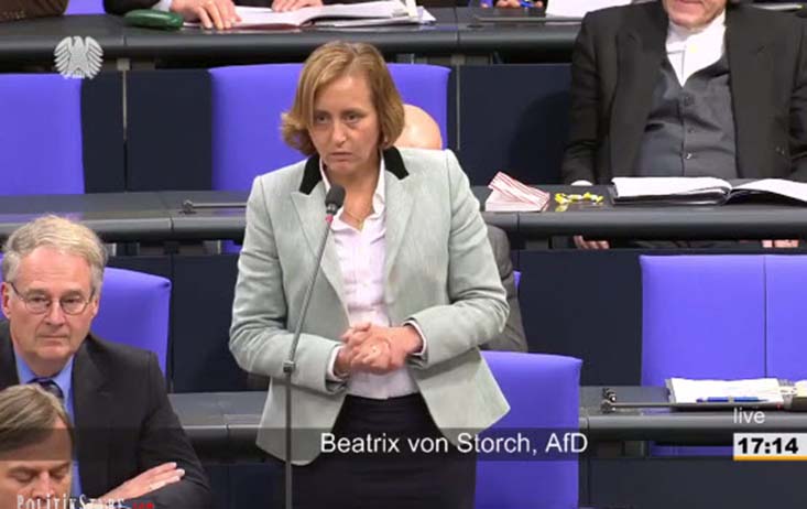 Beatrix von Storch landet Volltreffer: Die Linke Partei eiskalt erwischt