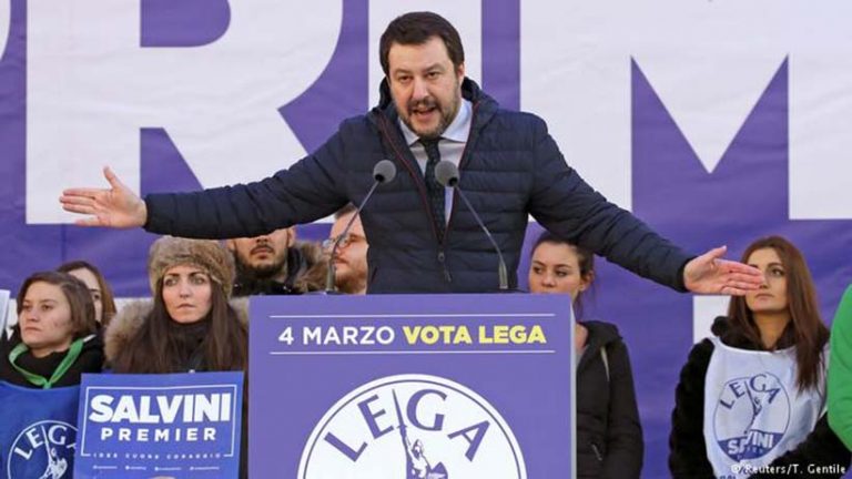 Matteo Salvini: „Über Italien entscheiden die Italiener und nicht Berlin, nicht Paris, nicht Brüssel“