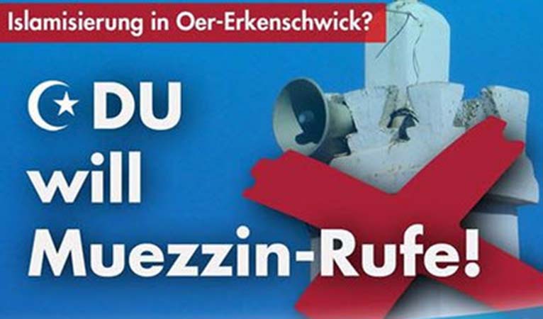 Unglaublich: Stadt Oer-Erkenschwick klagt gegen Muezzin-Verbot