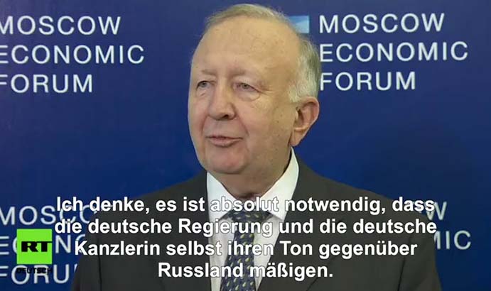 Willy Wimmer mahnt Bundesregierung und Kanzlerin: „Mäßigen Sie ihren Ton gegenüber Russland!“
