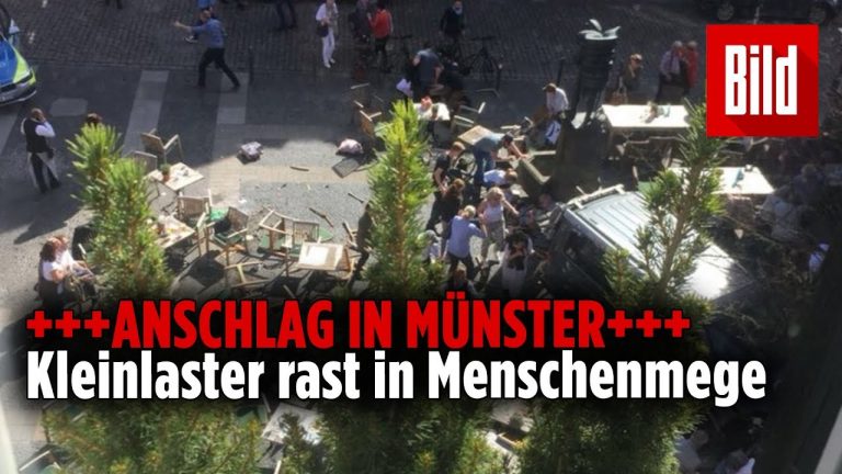 Tote und Verletzte: Kastenwagen-Anschlag in Innenstadt von Münster