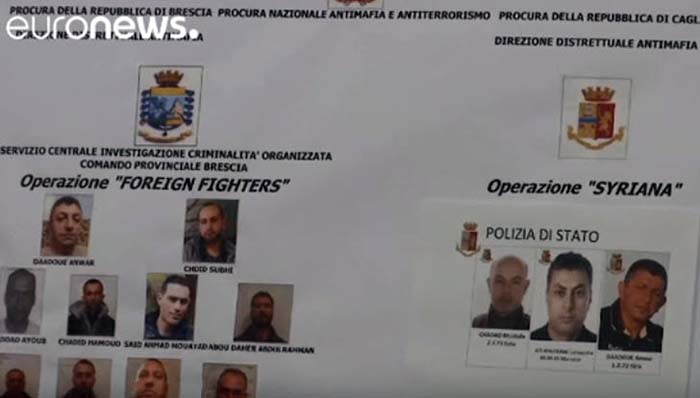 Italien: 14 Terrorhelfer festgenommen