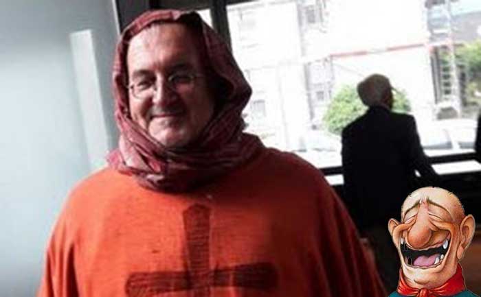 Herr, lass Hirn regnen: Pfarrer trägt Kopftuch während Pfingstmesse – aus Protest gegen Weidel (AfD)