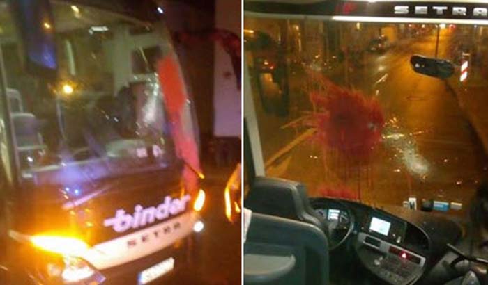 Feiger Antifa-Anschlag auf Bus mit vielen Frauen, die zur Frauendemo nach Berlin unterwegs waren