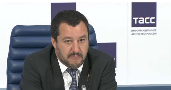 Italiens Innenminister Salvini droht mit Veto bei EU-Sanktionen gegen Russland