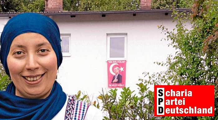 SPD-Stadträtin hängt Erdogan-Fahne aus ihrem Fenster