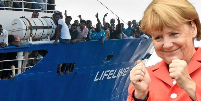 Mittelmeer-Shuttle-Service – Angela Merkel schätzt Seenotretter