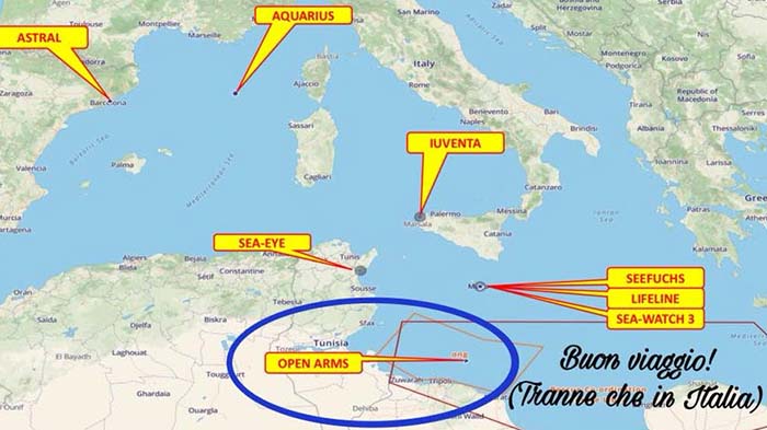 Salvini wünscht der „Open Arms“ viel Glück bei der Hafensuche