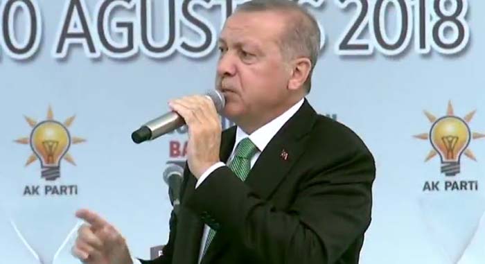 Diktator Erdogan spricht von „Wirtschaftskrieg“ des Westens