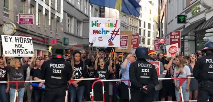 Hamburg: 10.000 Linke und nur 200 Patrioten!