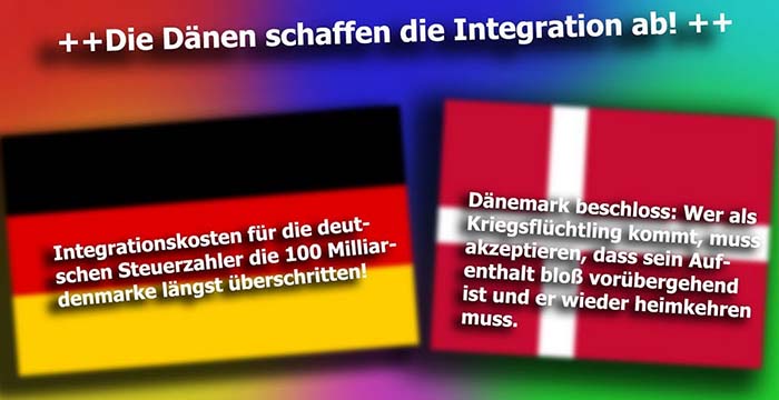 Schluss mit lustig: Die Dänen schaffen die Integration ab!