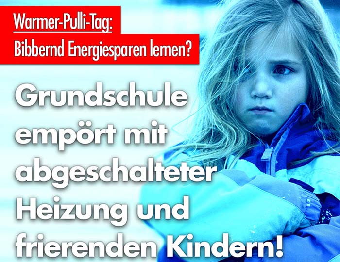 AfD: „Warmer-Pulli-Tag“ an Düsseldorfer Grundschule empört das Netz