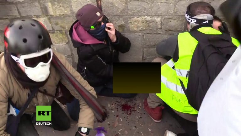 Gelbwesten-Protest in Paris – Tränengasgranate reißt einem Demonstranten die Hand ab