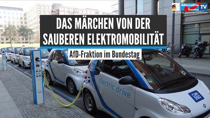 AfD: Das Märchen von der Elektromobilität!