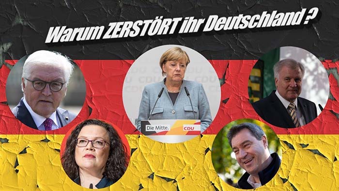 Neverforgetniki: Warum ZERSTÖRT ihr Deutschland?