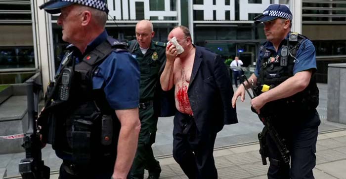 Messerattacke in London: Mann vor britischem Innenministerium niedergestochen