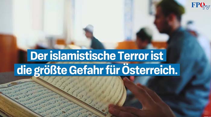 FPÖ: Islamistischer Terror ist die größte Gefahr in Österreich!