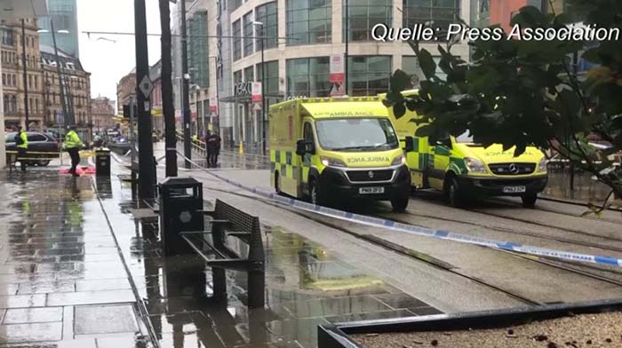 Manchester: Angriff in Einkaufszentrum – Terrorvorwurf gegen Verdächtigen erhoben