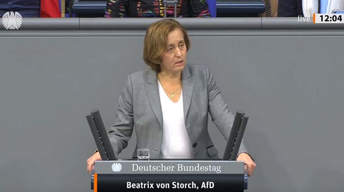 Beatrix von Storch: Der Antisemitismus in SPIEGEL, SZ und SPD