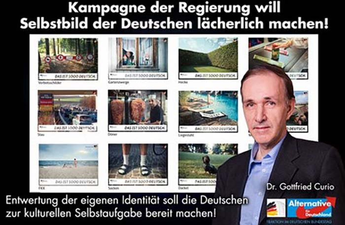 Gottfried Curio: Kampagne der Regierung will Selbstbild der Deutschen lächerlich machen!