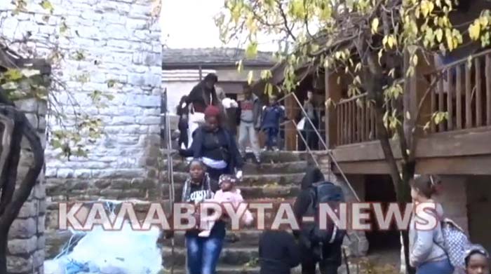 Griechenland – „Flüchtlinge“ lehnen Unterkunft im Kloster Poretsos empört ab