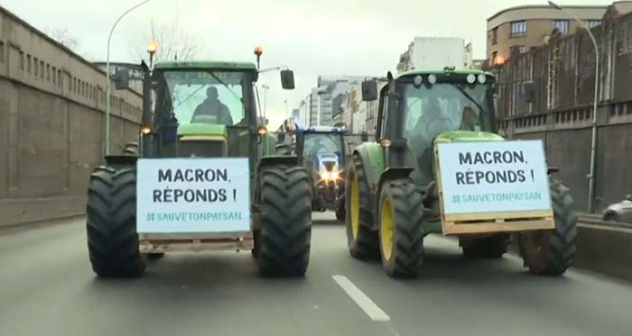 Agrarprotest in Frankreich: „Wir haben täglich 2 Suizide von Bauern“