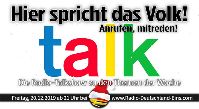 In eigener Sache: Wir sind heute zu Gast bei Radio Deutschland Eins