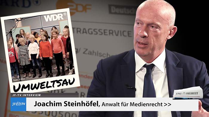 JF-TV Interview mit Joachim Steinhöfel: Von Zwangsabgaben und „orwellschen Zuständen“