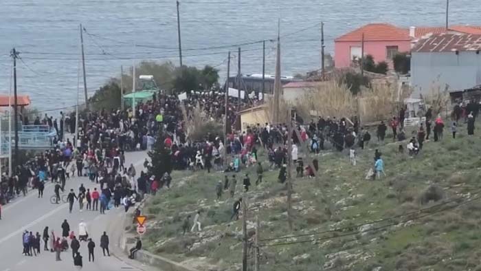 Griechenland: Migranten wollen in die Sozialparadiese und verlassen Flüchtlingslager