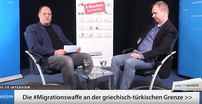 JF-TV Interview mit Hinrich Rohbohm: Die Migrationswaffe