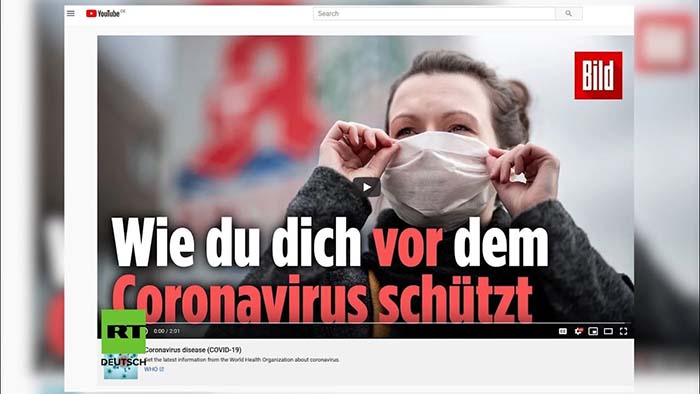 Corona-Berichterstattung: Tagesspiegel und Bild greifen RT Deutsch an
