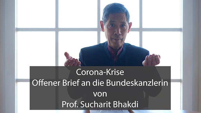 Corona-Krise: Offener Brief an die Bundeskanzlerin von Prof. Sucharit Bhakdi